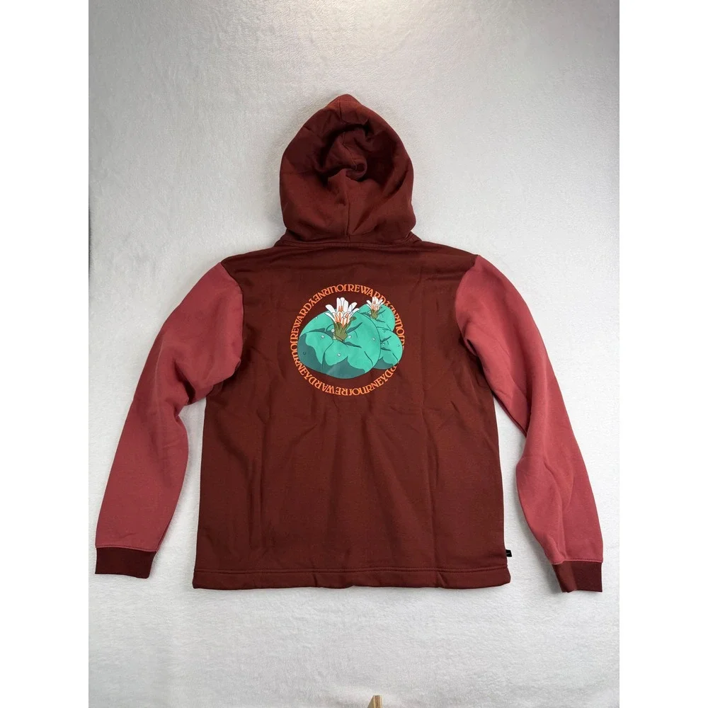 Nike Kyrie Brown Reward Journey Cowl Neck Hoodie‎ DQ6111 217 Men's Size Medium